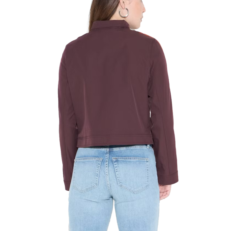 Wild Vacation S01 Sherry Cola Maroon Jacket