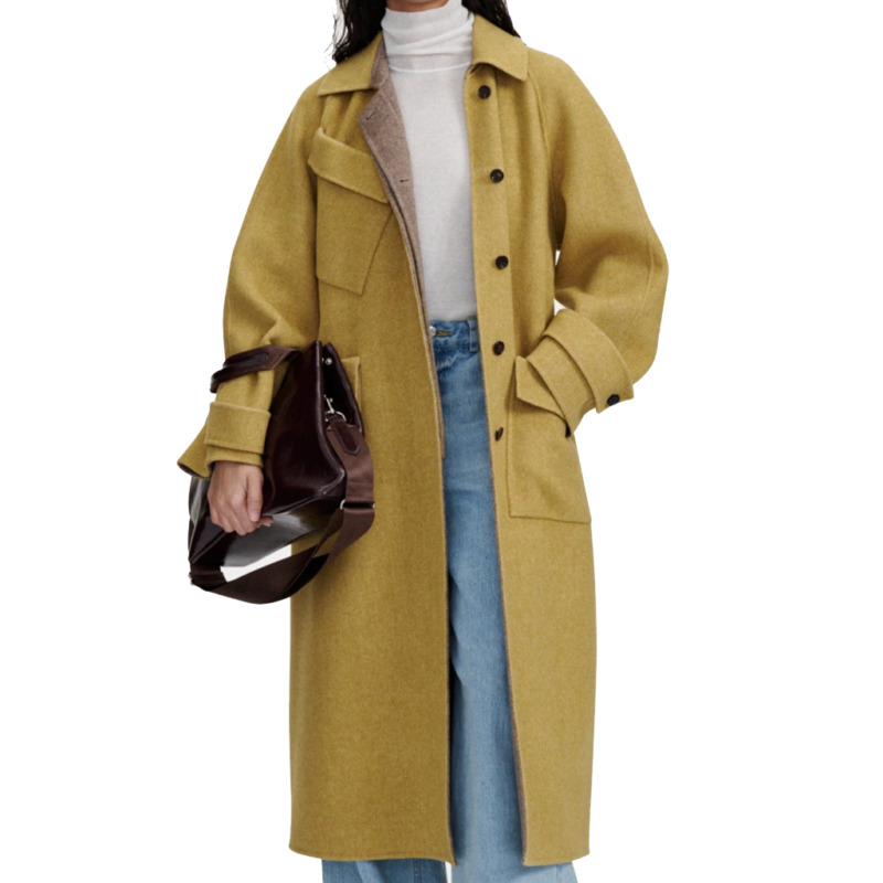 Will Trent S04 Angie Polaski Erika Christensen Yellow Coat