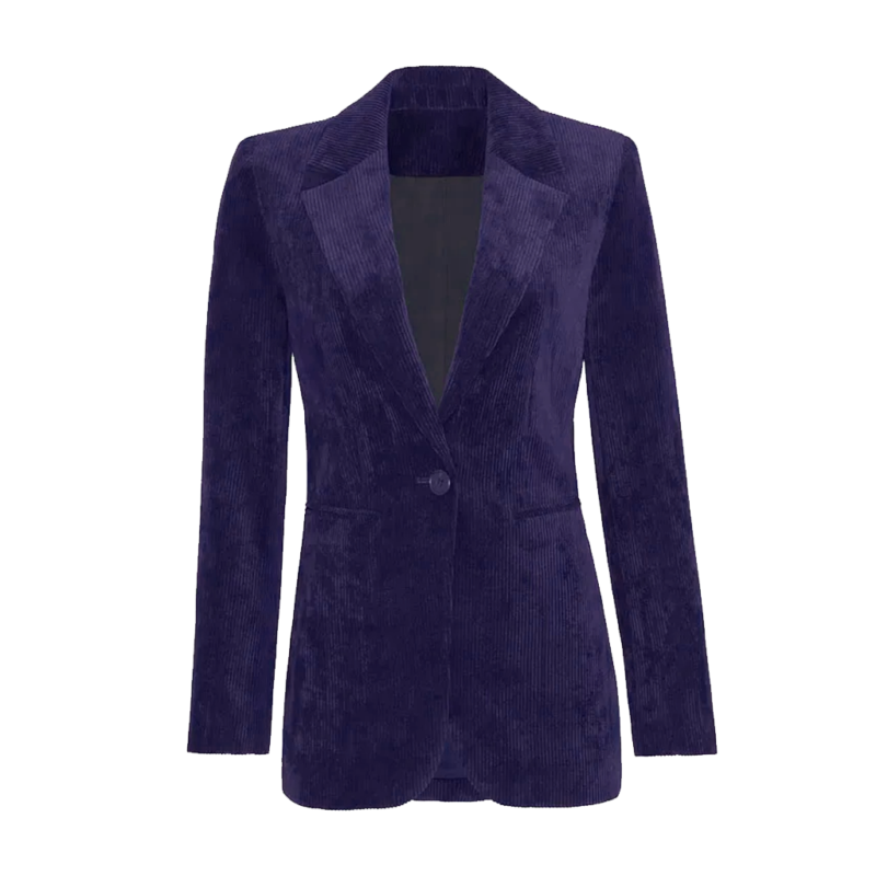 Will Trent S04 Iantha Richardson Faith Mitchell Corduroy Purple Blazer