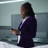 Will Trent S04 Iantha Richardson Faith Mitchell Purple Blazer