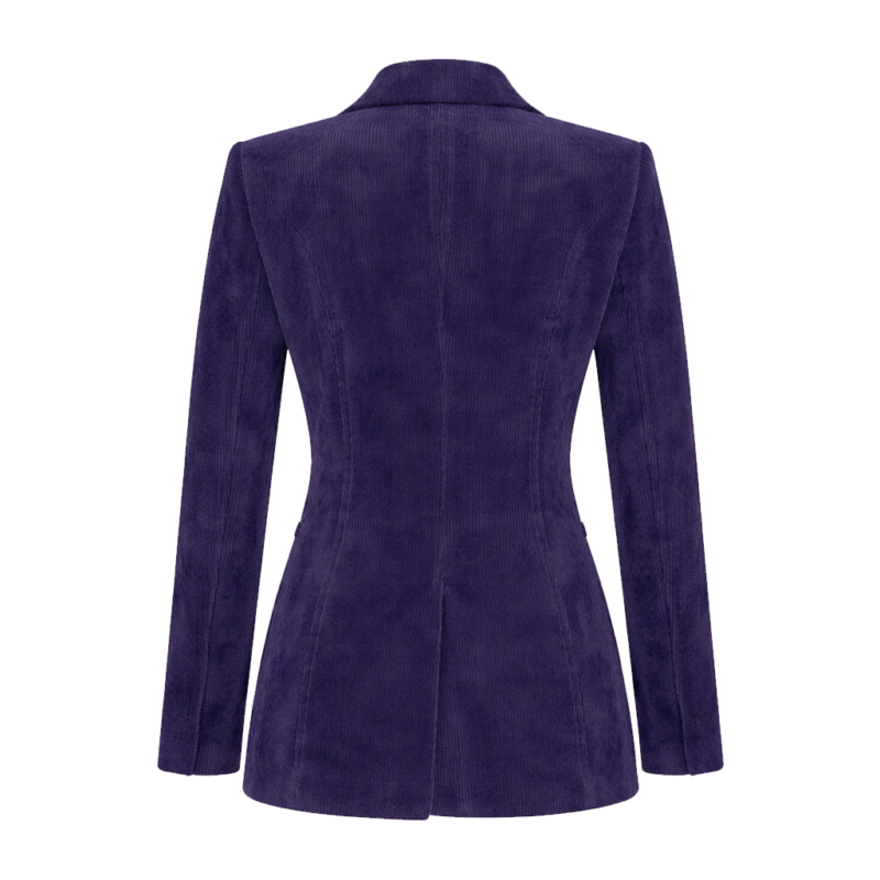Will Trent S04 Iantha Richardson Mitchell Corduroy Purple Blazer