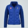 Winter Olympics 2026 Curling Blue Puffer Jacket