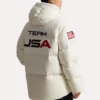 Winter Olympics 2026 Hilary Knight White Jacket