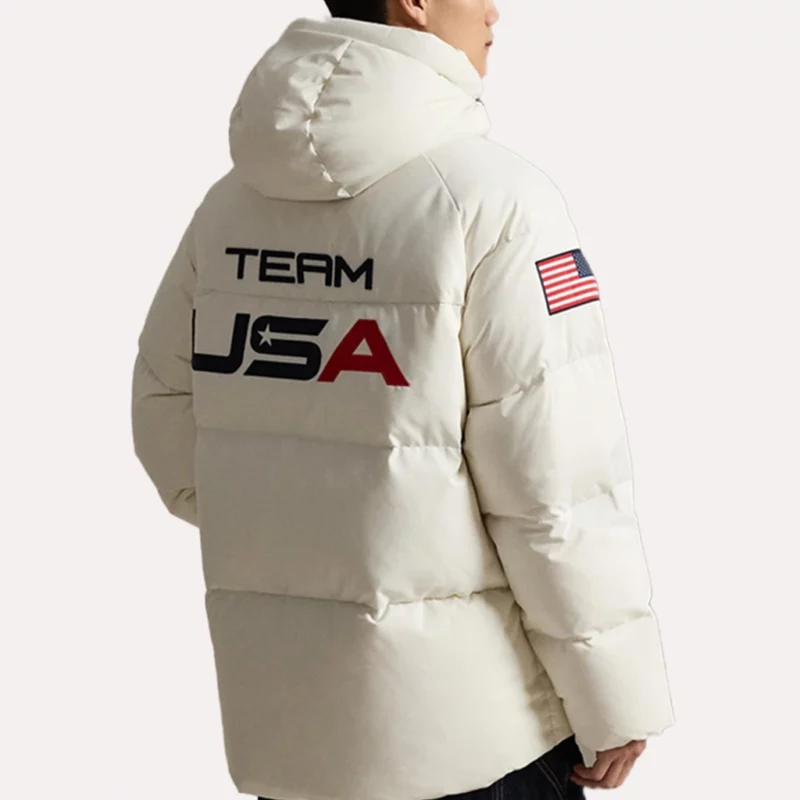 Winter Olympics 2026 Hilary Knight White Jacket