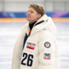 Winter Olympics 2026 Team Bates White Jacket