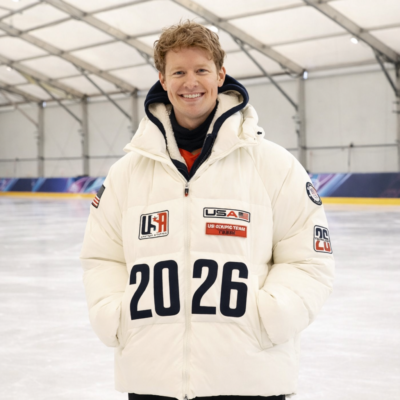 Winter Olympics 2026 Team USA Evan Bates Jacket