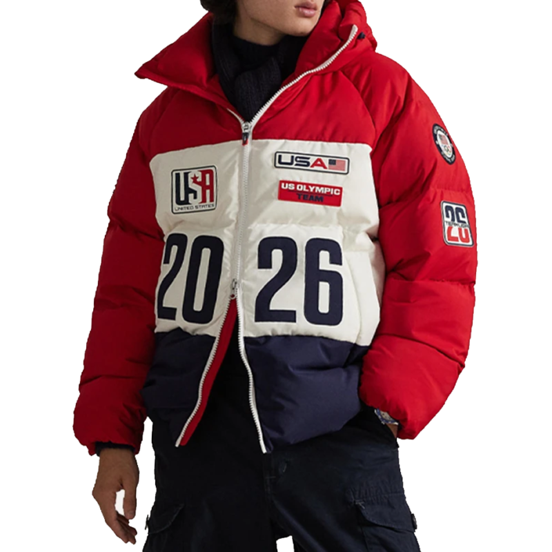 Winter Olympics 2026 Team USA Snoop Dogg Puffer Jacket
