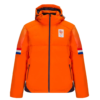 Winter Olympics Team Netherlands Kjeld Nuis Orange Puffer Jacket