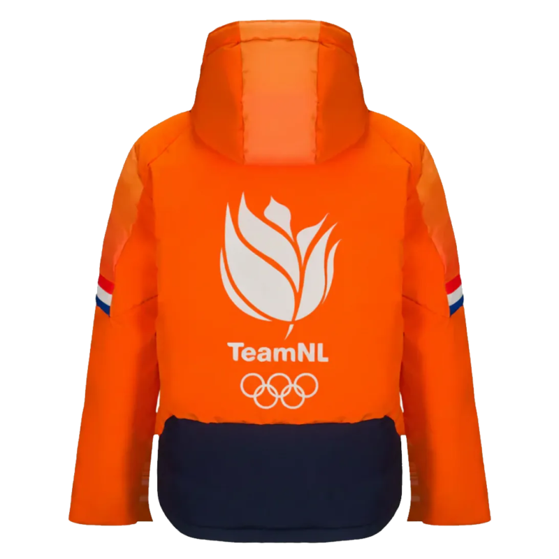 Winter Olympics Team Netherlands Kjeld Orange Puffer Jacket