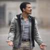 9-1-1 Nashville Eddie Ramos Grey Jacket front view