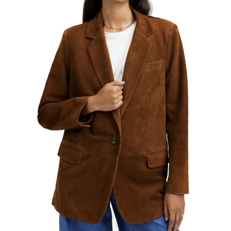 9-1-1 Nashville MacKenzie Porter Brown Blazer model style