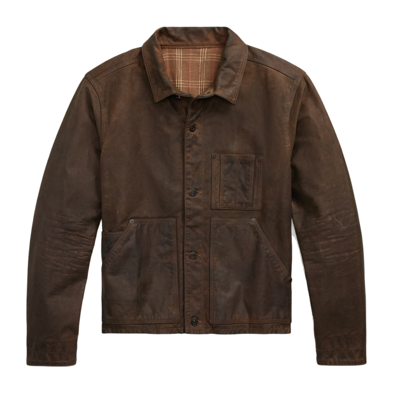 9-1-1 Nashville Michael Provost Brown Leather Jacket model style