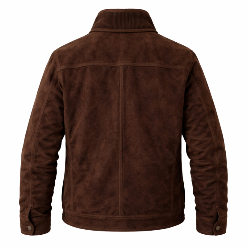 A Season to Blossom Carlo Marks Brown Jacket fashion wear