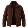 A Season to Blossom Carlo Marks Brown Jacket model style