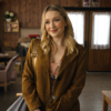 A Season to Blossom Emily Tennant Brown Coat outfit look