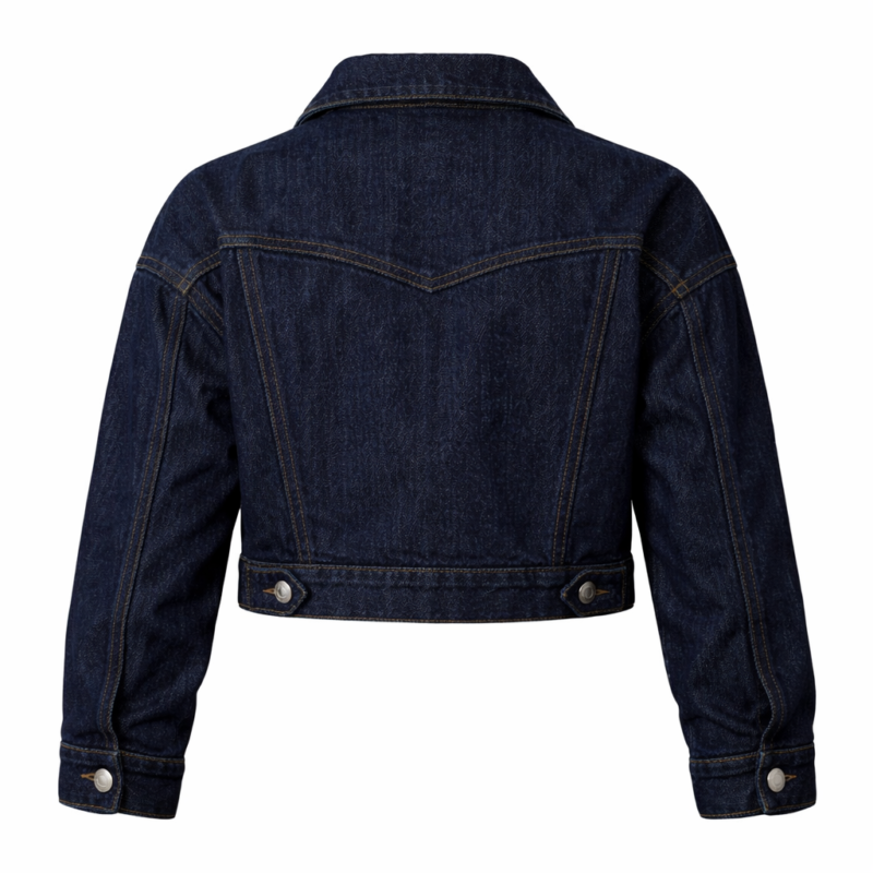 A Season to Blossom Emily Tennant Denim Coat fashion wear