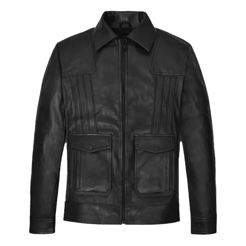 Fuze Screening Aaron Taylor Johnson Jacket model style