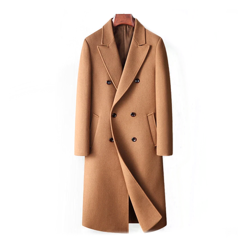 Ad Campaign New York City Travis Kelce Coat model style