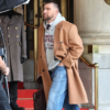 Ad Campaign New York City Travis Kelce Coat fashion wear