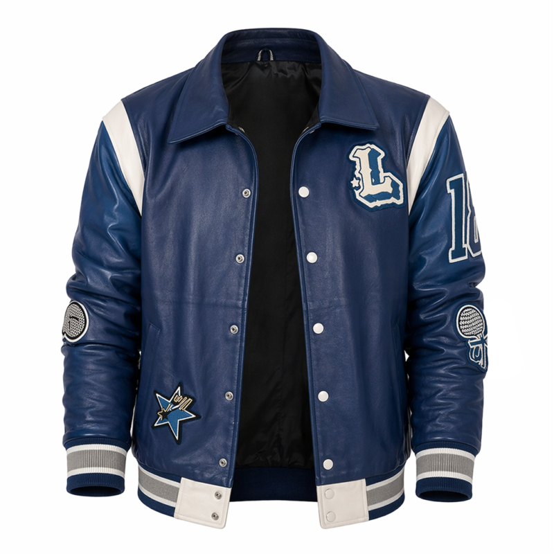 American Idol S24 Lionel Richie Blue Jacket model style