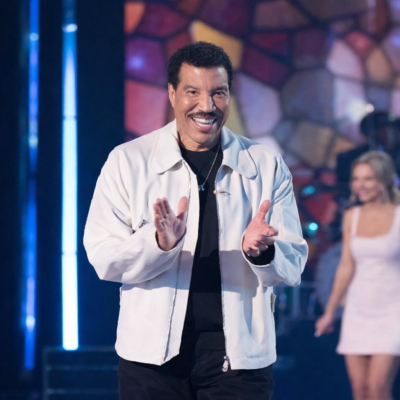 American Idol S24 Lionel Richie White Jacket front view