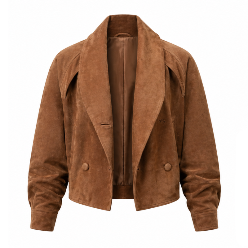 NYC 2026 Annabelle Wallis Brown Jacket model style