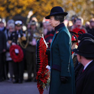 Anzac Day 2026 Princess Anne Coat front view