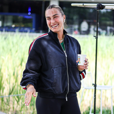 Mutua Madrid Open 2026 Aryna Sabalenka Jacket front view