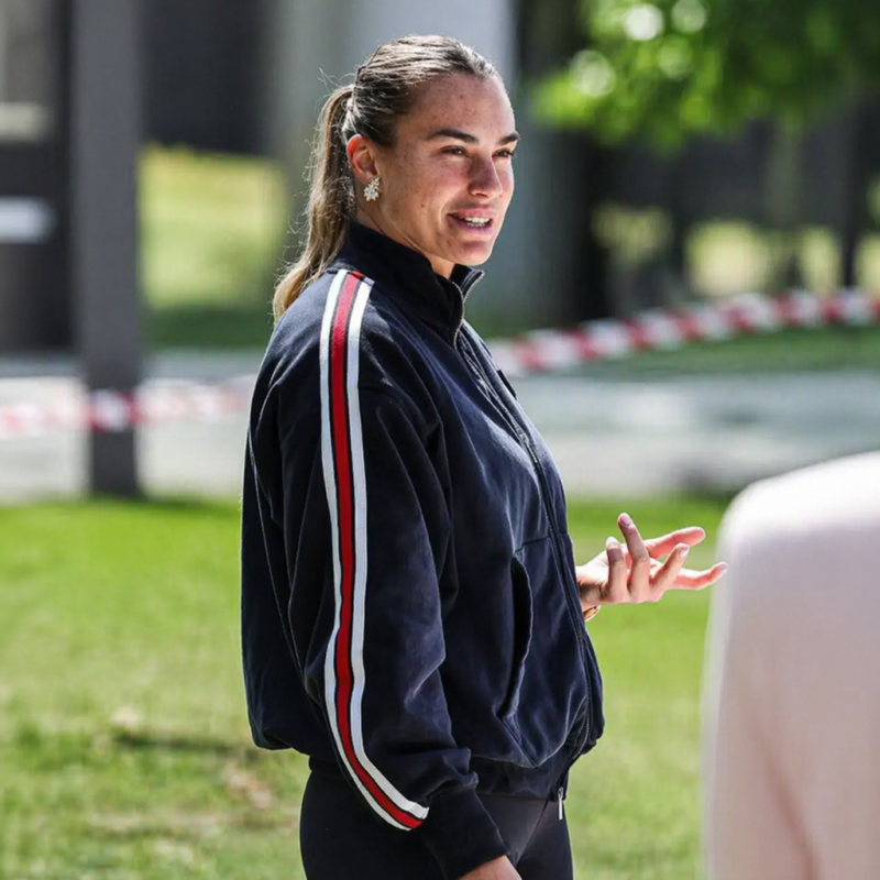 Mutua Madrid Open 2026 Aryna Sabalenka Jacket outfit look