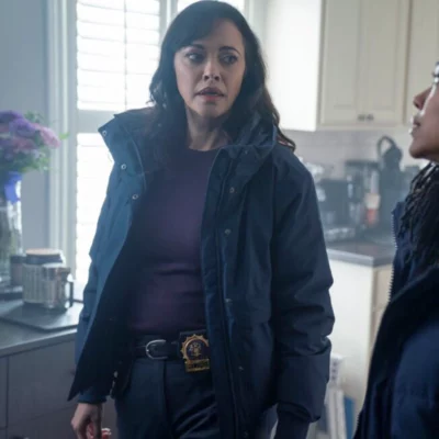 Boston Blue S01 Marisa Ramirez Blue Jacket front view