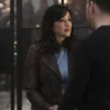 Boston Blue S01 Marisa Ramirez Leather Jacket front view