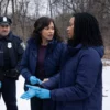 Boston Blue S01 Marisa Ramirez Blue Jacket fashion wear