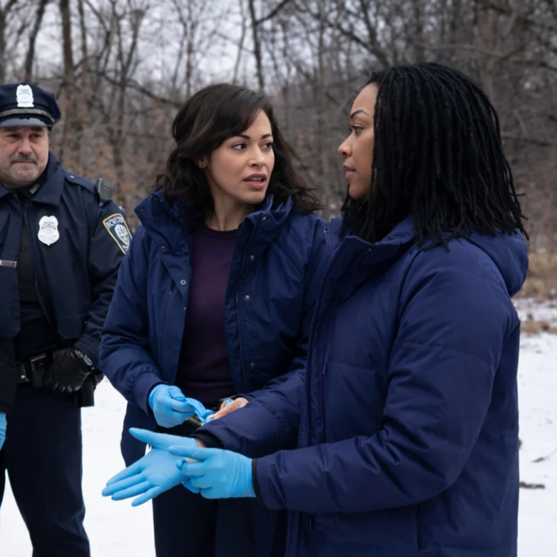 Boston Blue S01 Marisa Ramirez Blue Jacket fashion wear