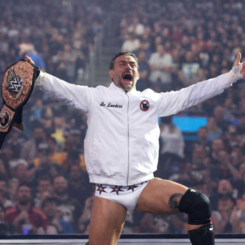 WrestleMania 42 CM Punk Jacket street style