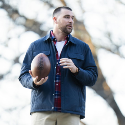 Central Park NY Travis Kelce Jacket front view