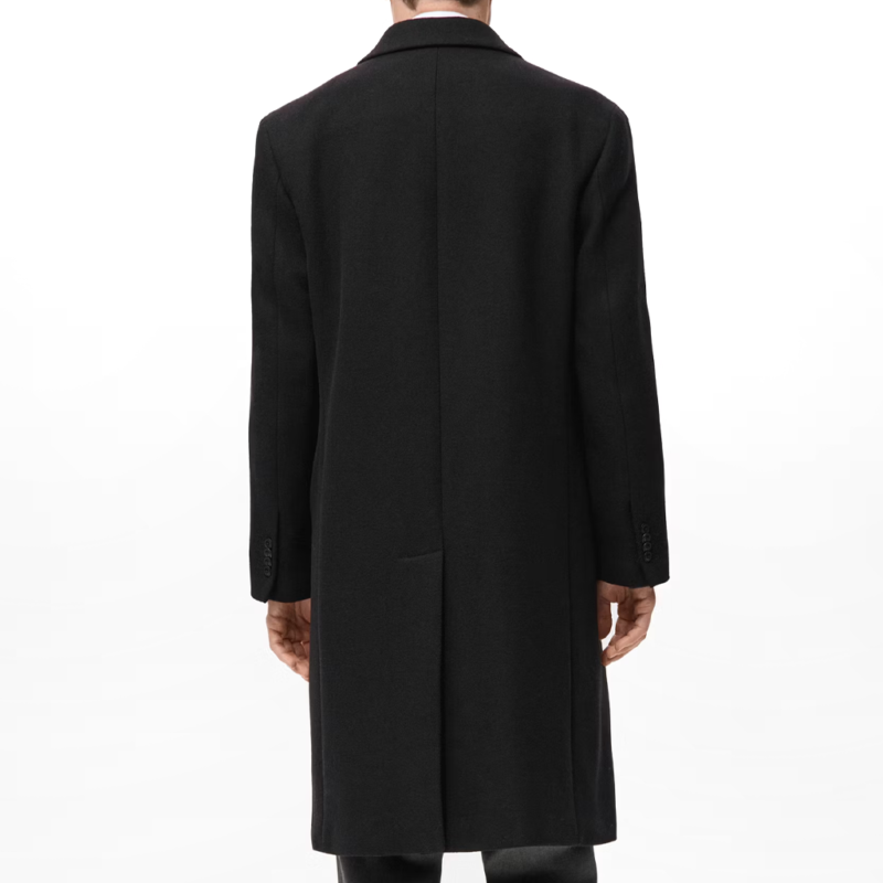 Climax Bang Tae Seop Black Coat fashion wear