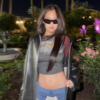 Coachella 2026 Jennie Kim Jacket outfit look