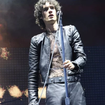 Coachella 2026 Sombr Jacket front view