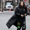 Count Me Lies Shailene Woodley Puffer Coat outfit look