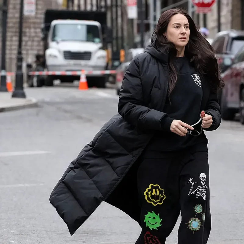 Count Me Lies Shailene Woodley Puffer Coat outfit look