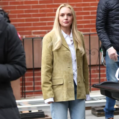 Count My Lies Lindsay Lohan Blazer front view