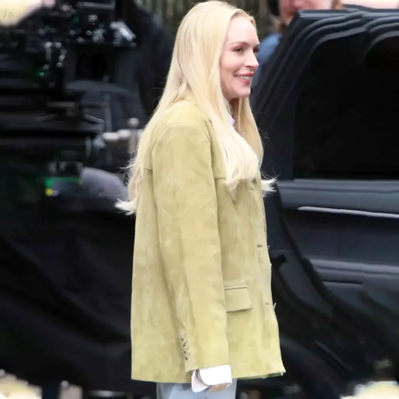 Count My Lies Lindsay Lohan Blazer street style