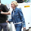 Count My Lies Lindsay Lohan Denim Jacket outfit look