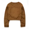 Count My Lies Sloane Caraway Brown Jacket fashion wear