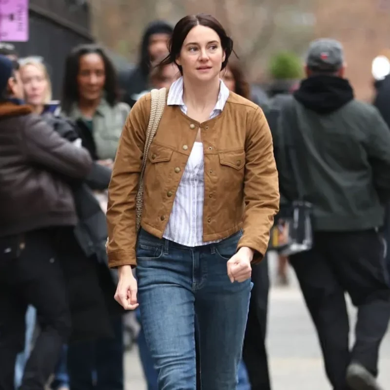 Count My Lies Sloane Caraway Brown Jacket outfit look