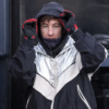 Crime 101 Barry Keoghan Track Jacket front view