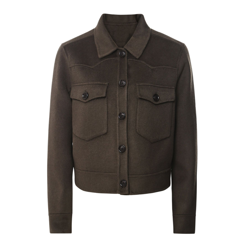 Criminal Record S02 Cush Jumbo Black Jacket model style