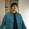 Euphoria S03 Jacob Elordi Blue Jacket front view