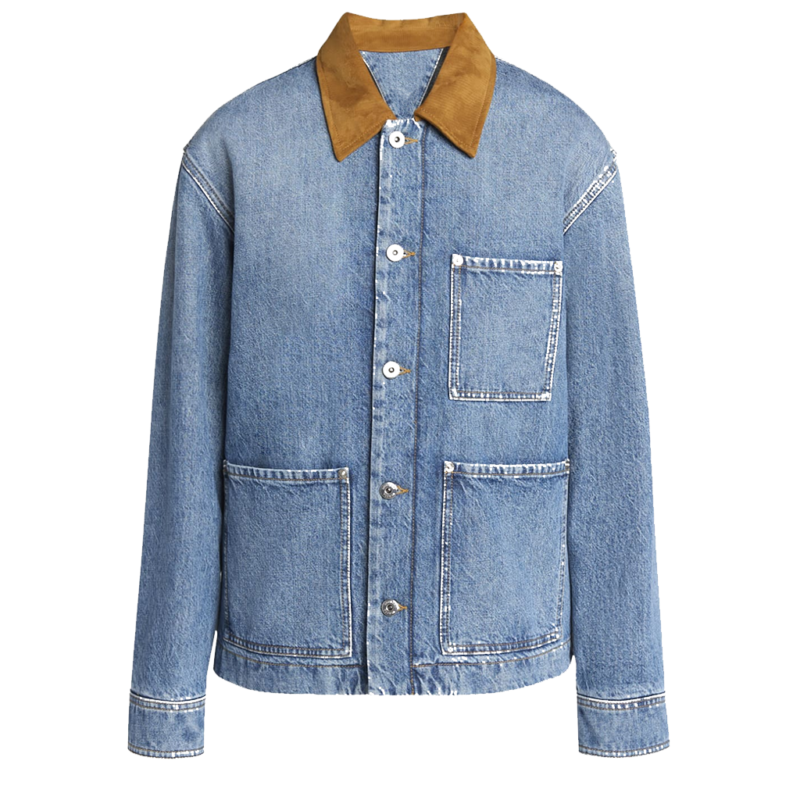 Euphoria S03 Jacob Elordi Blue Jacket model style