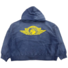 Euphoria S03 Zendaya Blue Hoodie model style